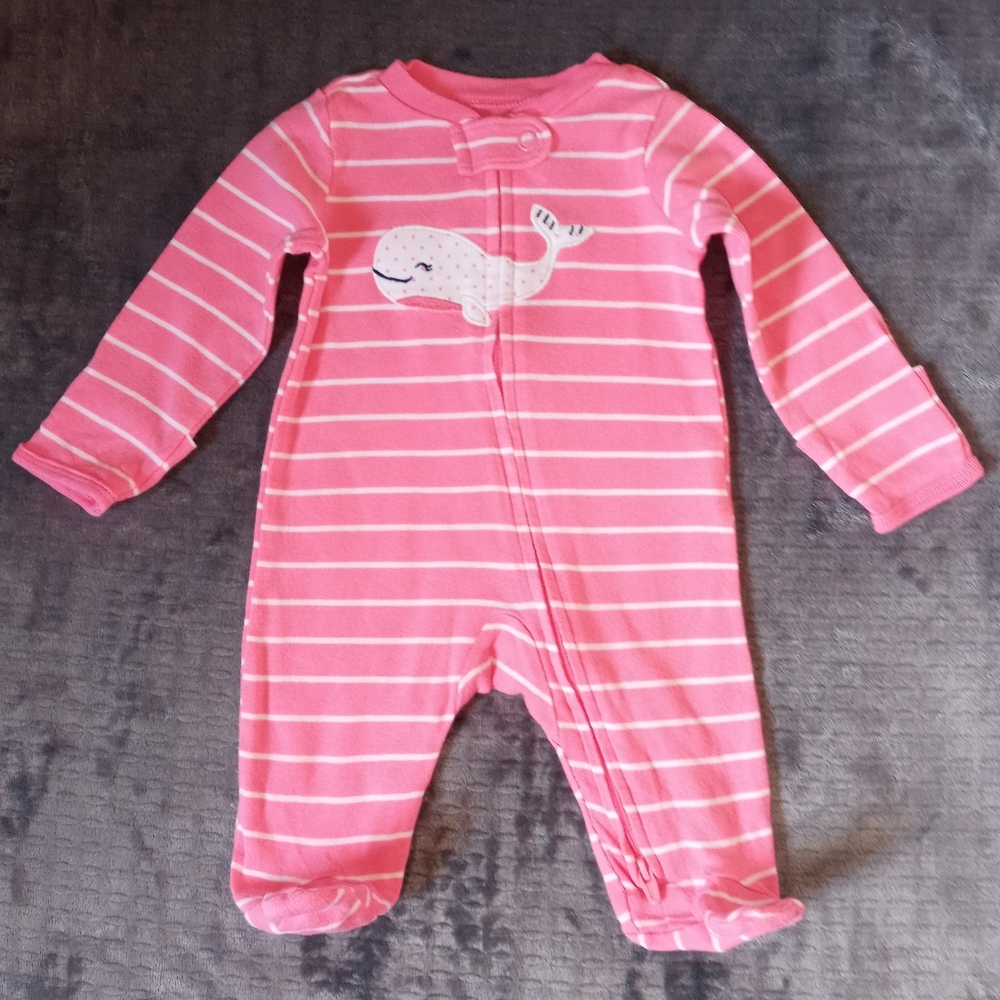 😍SALE!😍 Baby girls pink pajamas NB